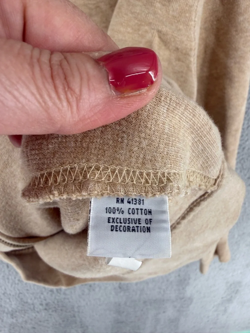 Polo by Ralph Lauren Beige/Tan Full-Zip Hooded Sweater